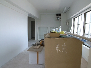 アングル２塗装・左官工事